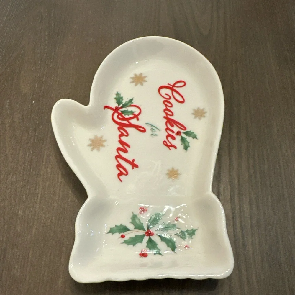 Lenox Holiday Christmas Cookies For Santa Plate‎ Only